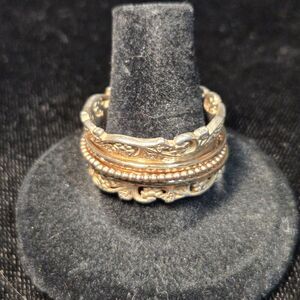 Sterling Fidgit Spinning Ring